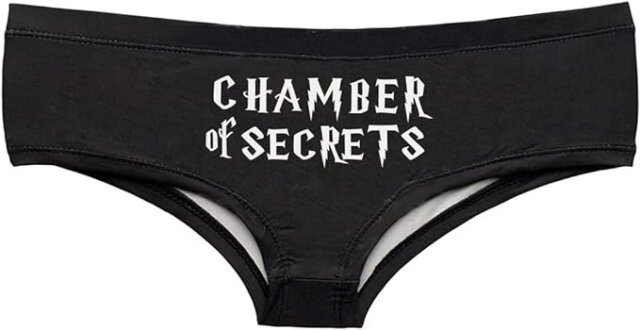 Show Me Your Wand Chamber of Secrets Slytherin Funny Underwear Bachelorette  Party Wedding Party Fun Valentines Anniversary -  Denmark